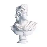 perfk Büste Statue Skulptur, Klassischen Griechischen Figur Statue Kunst Harz Figur Skulpturen Dekoration Ornament Kleine,Aphrodite Statue für Kokette Room Decor,Bürodekorationen,Polyresin, Geschenk