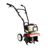 Gartenfräse Benzin Motorhacke 52CC 2-Takt Mini Pflüger Grubber Kultivator 1.9kw 6500-7000rpm Professionelle Bodenhacke Geeignet für Bauernhöfe, Parks, Gärten, Obstgärten und Felder