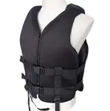Schwimmweste für Erwachsene und Kinder, 30-120 kg, Verstellbare Rettungsweste, Neopren Feststoff Schnorchelweste, Universelle Schwimmhilfe für Sommer Kajak Boote Tauchausbildung