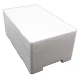 Styroporbox/Thermobox - 5,0 Liter - 38 x 22 x 16 cm/Wandstärke 3 cm - Styrobox