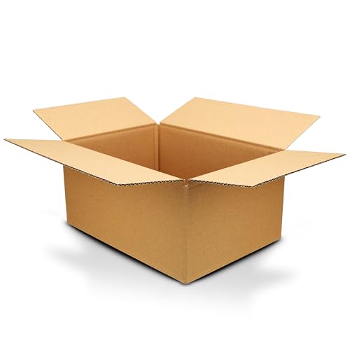 Faltkartons 34 Stück 1-wellig, 300 x 220 x 150 mm, Versandkarton, P1-wellig, 300 x 220 x 150 mm, Versandkarton, Paketversand, Umzugskarton