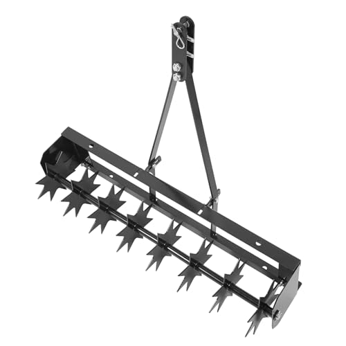 Abschleppbarer Rasenlüfter, Rasenbelüfter Manuell Aerifizierer für Rasen, Abschleppbarer Rasenlüftungsgerät für Garten