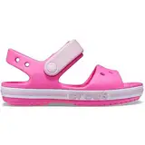 Crocs unisex-child Bayaband Sandal Sandal, Electric Pink, 25/26 EU