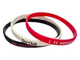 AMBALLCOM | 1. FC Nürnberg Armband 3er-Set Silikon – Offizielles Fan-Merchandise, Sport, Fußball, Fanartikel