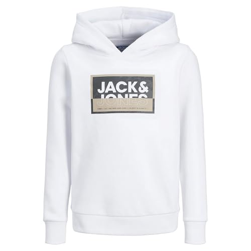 JACK & JONES JCOLOGAN SS24 Print Sweat Hood SN JNR