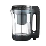 Morphy Richards 1,6 l Clarity Suppenbereiter, Portionskontrolle, 9 Funktionen, intelligente Reaktionstechnologie, Warmhalten, Suppen- und Smoothie-Maker, Weiß und Schwarz, 501050