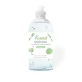 Kuno - Geschirrspülmittel, biologisch abbaubar, vegan, Lemongrass, hautpflegend durch Urea, entfettet, flüssig, ergiebig und stark (500 ml, 1er Pack)