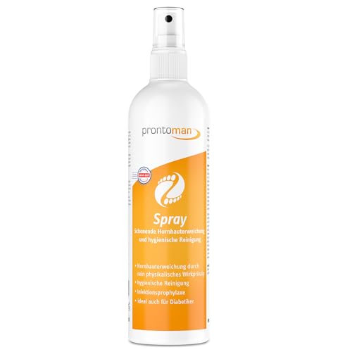 Prontoman Spray 250ml für die professionelle Fußpflege - Hornhauterweichung auf physikalische Weise