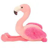 Flamingo Kuscheltier, 50cm Weiches Flamingo-Spielzeug, Flauschiger Stofftier zum Spielen & Kuscheln, Kinderzimmerdekoration, Plüschkissen, für Kinder Mädchen Jungen Geburtstag Geschenk Plüschtier