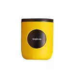 TRgqify-KM Nordic Kunststoff Haushalt Zahnbürste Tasse Lagerung Halter Paar Tragbare Reise Mundwasser Tassen Wasser Becher Bad Zubehör (Color : Yellow)