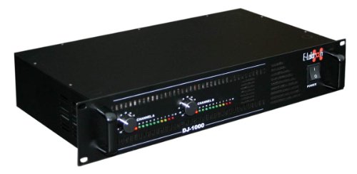 E-Lektron DJ-1000 Stereo PA-Verstärker Endstufe 2X 500W Spitze