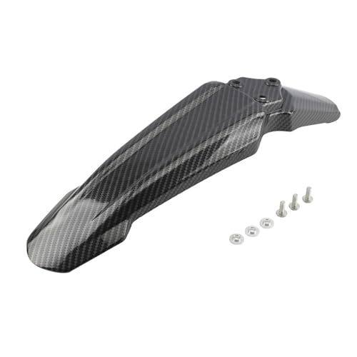 QYRYWX AISHANBAIHUODIAN Passend for Surron Sur-Ron Light Bee XS Motorrad Kotflügel vorne Kotflügel Zubehör Elektrische Motocross Teile Dirt Pit Bike Mini Moto(Carbon Fiber)