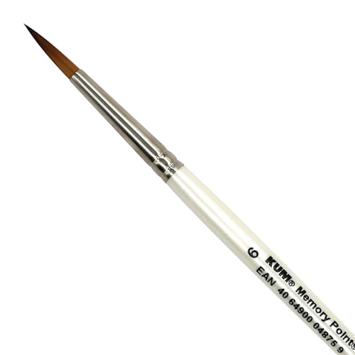 KUM 511.40.11 - Memory Point Brushes RS, MemTip Pin RS 6", runde Spitze, 1 Stück