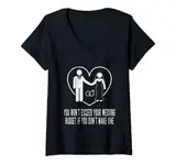 Damen Sie werden Ihr Hochzeitsbudget nicht überschreiten — Event-Koordinator T-Shirt mit V-Ausschnitt
