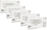 Corona Schnelltest Influenza RSV 4-1 | New Variant 2025 Self-Test Quick | 4in1 Schnelltest für zuhause | 4 in 1 Kombitests Laien Test (5stk) Corona Influenza A/B & RSV