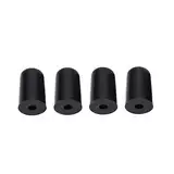 4 Stücke Cello Endpin Tip Cap Protector Tragbare Gummispitze für Cello Endpin Anti-Rutsch Endpin Cap Musikinstrument Zubehör
