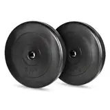 A2Z SPORT® 10kg Hantelscheiben 30mm (2x10kg) Hantelscheiben 20kg Set - Gewichtscheiben 10kg Scheiben - Bumper Plates Gewichte 10kg Hantelscheibe 30mm