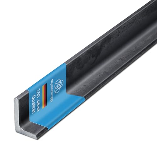 thyssenkrupp Winkelprofil Stahl 30 x 20 x 3 mm in 2000 mm Länge | Stahlwinkel Winkeleisen Winkelstahl L-Profil | Werkstoff: S235JR