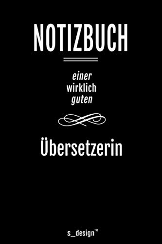 Notizbuch für Übersetzer / Übersetzerin: Originelle Geschenk-Idee [120 Seiten kariertes blanko Papier]