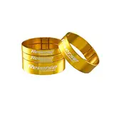 Reverse Gabelschaft Spacer Set Ultra- Light Alu 1 1/8 Gold