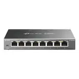 TP-Link TL-SG608E 8-Ports Gigabit Easy Smart Managed Netzwerk Switch(Plug-and-Play,Metallgehäuse, QoS, IGMP-Snooping,VLAN, zentrales Management, energieeffizient)