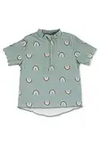 Sterntaler Unisex Kinder Mädchen Schwimmshirt Kurzarm Kinder UV-Schutz 50+ grün, 116