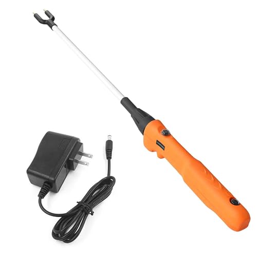 ZYREHAW Elektroschocker Viehtreiber Wiederaufladbare, Elektroschoker, Elektroschocker Selbstverteidigung Taser Elektroschocker Pistole Für Kuh-Schwein-Ziegen 66cm
