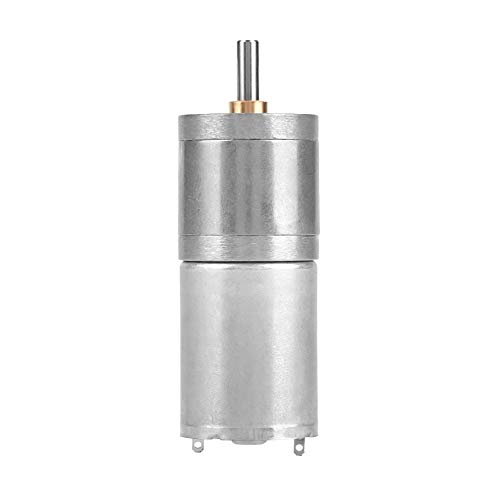 DC Getriebemotor, 25mm DC 12V 25GA-370 Low Speed Metall Getriebemotor für elektronische Sperre(12V 5RPM)
