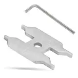 Bogoro Kartuschenschlüssel Mit Einem 2,5mm Inbusschlüssel Geliefert Universalschlüssel Für Kartuschenabdeckung Schlüssel Für Blanco 139219 Actis Alta Arcos Master Talos Blanco Ersatzteile