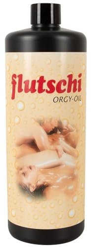 Flutschi Orgy-Oil - verführerisches Massage-Öl für Frauen und Männer, wasserlöslich und leicht abwaschbar, hautverträglich, 1l