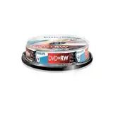 Philips DVD+RW Rohlinge 4.7GB 4X Data 10er Spindel