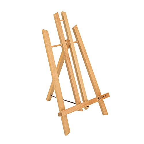 OVAQUIXI Kleine Holzstockung Exquisit (Desktop -Staffelei (40 cm))