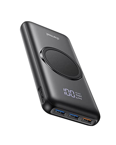 Charmast Powerbank 20W PD3.0 Schnelles Aufladen 23800mAh Externer Akku Quick Charge 3.0 USB C Power Bank Schnellladung Tragbares Ladegerät mit LED Display kompatibel mit iPhone Samsung Huawei Tablet