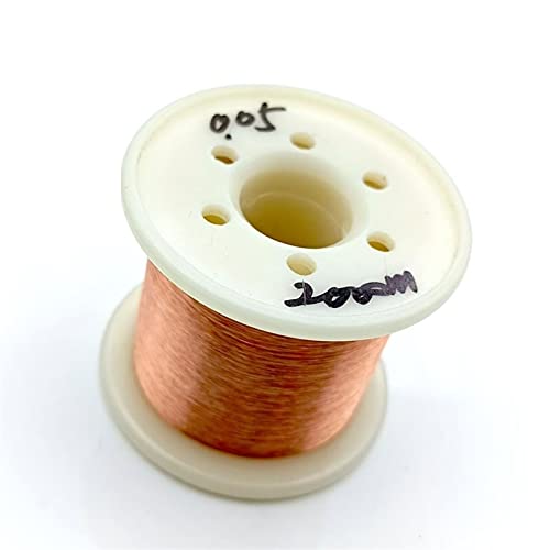 JINGERL 0,05 mm 0,06 mm 2000m Kupferdraht Polyurethan emaillierter Draht QA-1-155 0,05 mm x 2000 Meter/PC 0,06 mm x 2000 Meter/PC (Size : 0.05mm)