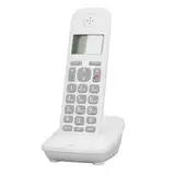 Schnurlostelefon, 1,6-Zoll-LCD-Display, 40 Nummernspeicher, Anrufweiterleitung, Interne Anrufe, Telefon mit Unterstützung Mehrerer Sprachen für das (EU-Stecker 100–240 V)