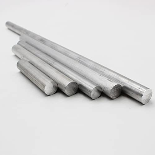 Metallstange，. 1 Stück Aluminium-Rundstab mit 20 mm Durchmesser, Länge 50 mm bis 600 mm, for DIY-Elektronik-Rundstab aus Aluminiumlegierung(20x200mm)