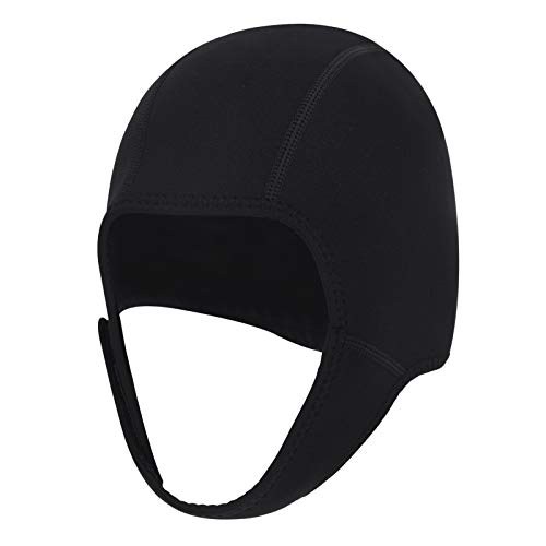 Neopren Sturmhaube Tauchhaube Kopfhaube Haube Schnorcheln Neoprenanzug Hut 2/3 mm Surfen Neoprenhut Kapuze Tauchmütze Schwimmen Warm Taucherhaube Hood Mütze Skifahren Wassersportarten Herren Damen