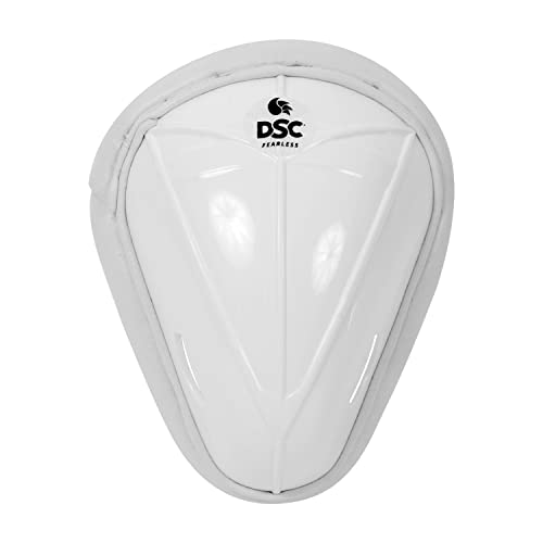 DSC Attitude Cricket Abdominal Guard for Boys| Color: Multicolor | Size: Boys | Material: Plastic | Ergonomically Shaped | Padded Guard | Lightweight & Durable | for Training and Matches