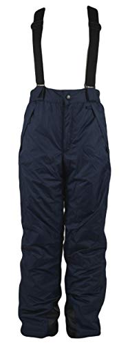 Generisch Mädchen Kinder Skihose Wintersport Sporthose Schneehose Hose, Farbe:Blau, Größe:146/152