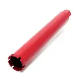 Wiltec Diamantbohrkrone ⌀63 mm 1 ¼ UNC 400 mm für Kernbohrgeräte, Kernbohrkrone aus Sintermetall, Nassbohrkrone, Trockenbohrkrone