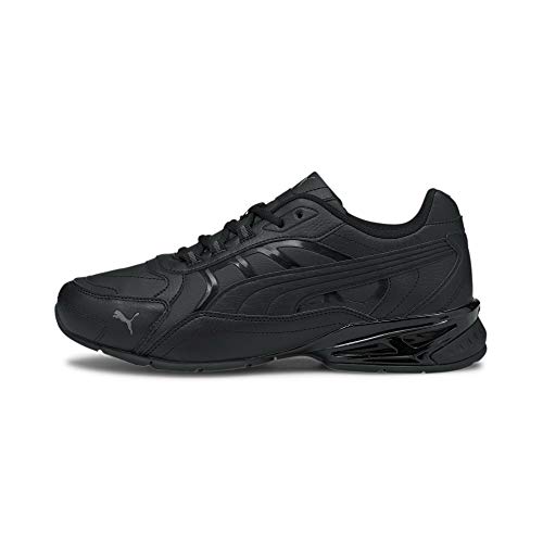PUMA Unisex Respin SL Sneaker, Black Black-Castlerock, 40.5 EU