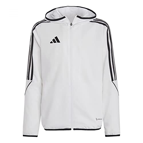 adidas Unisex Kids Windbreaker Tiro 23 League Windbreaker, White, IA1621, 164