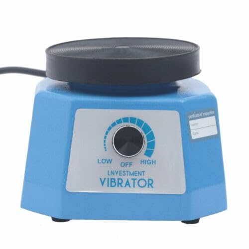 Dental Gipsrüttler Runder Vibrator Zahntechnik Shaker 220V Blau Gipsrüttler Dental Oszillator 100W Dental Lab Ausrüstung für Zahnärzte