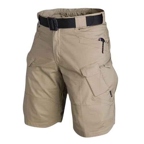 MOKBAY Sommer Arbeitshose Cargohose Cargoshorts Herren Sommer Stretch Running Camo Schwarz Cargo Baggy I Miei Ordini Fatti Di Recente Sweathose Hose Kurz mit Taschen Herren Bermuda 3/4 S