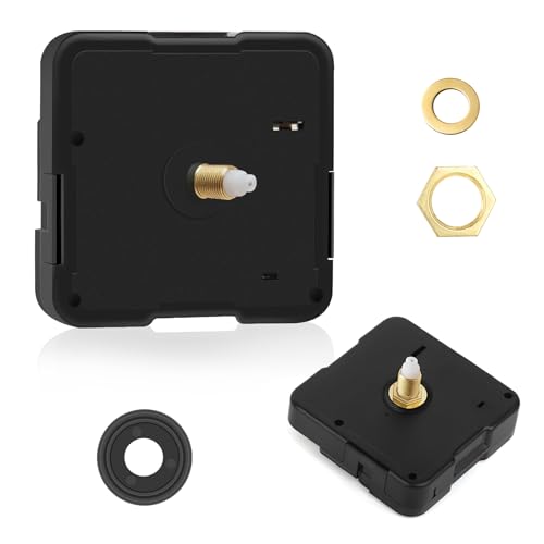 Lautloses Quarz-Uhrwerk,Uhrwerk-Set,Quarz-Uhrwerk-Ersatz,Uhrwerk für Wanduhr Uhrwerk,Wanduhr-Mechanismus,DIY-Reparatur-Teile für Wanduhr