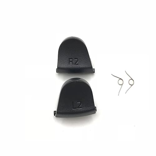 YANHAO [Videospielteile] 1 STÜCKE L1 R1 L2 R2 Auslösetasten Taste mit Federersatz for Playstation 4 PS4 Controller [Ersetzen] (Color : L2r2 Spring)