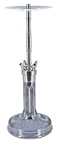 WD Hookah X40A-5 Edelstahlshisha grau