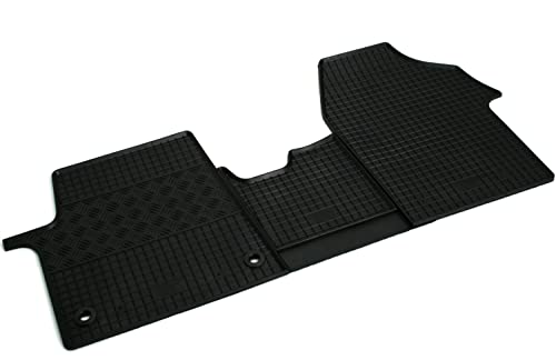 AD Tuning *RI903911-2 Gummifußmatten Set, 3-teilig, Gummi Fußmatten