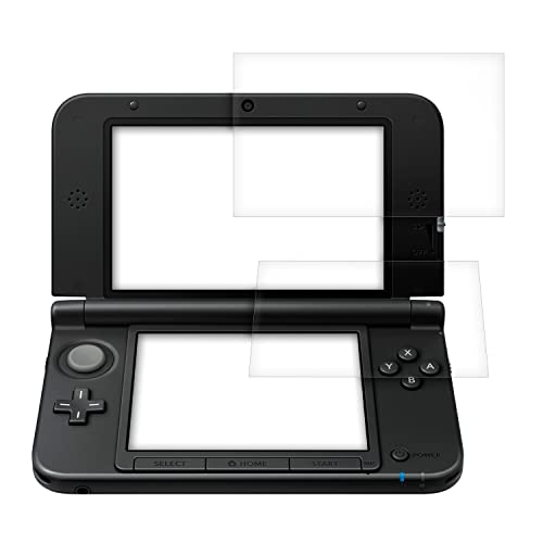 kwmobile 2X Schutzfolie kompatibel mit Nintendo 3DS XL - Folie klar Full Screen Tablet