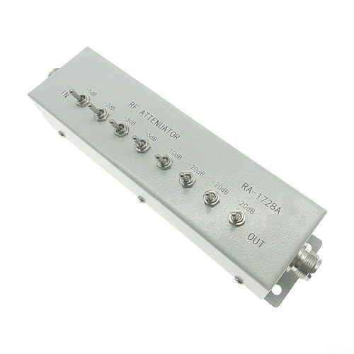 0–82 dB für SMA-Funkfrequenzdämpfer, variabel/Schrittdämpfer, 50 Ohm, für Ham Radios etc